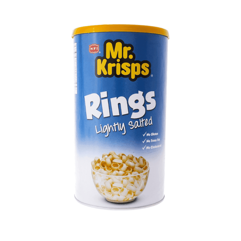 Mr Krisps Potato Rings Natural 80g Al Hudaydah