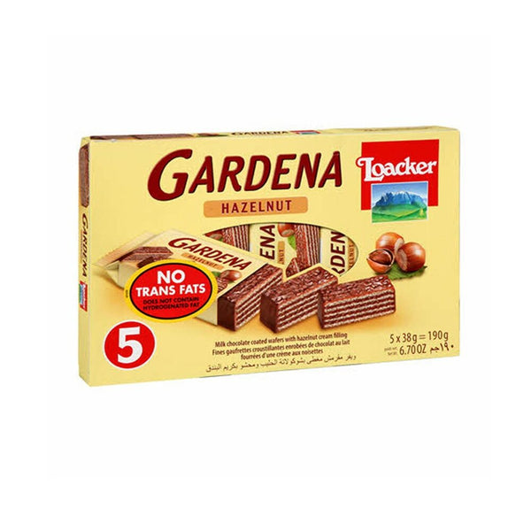 Loacker Gardena Hazelnut 5x38g