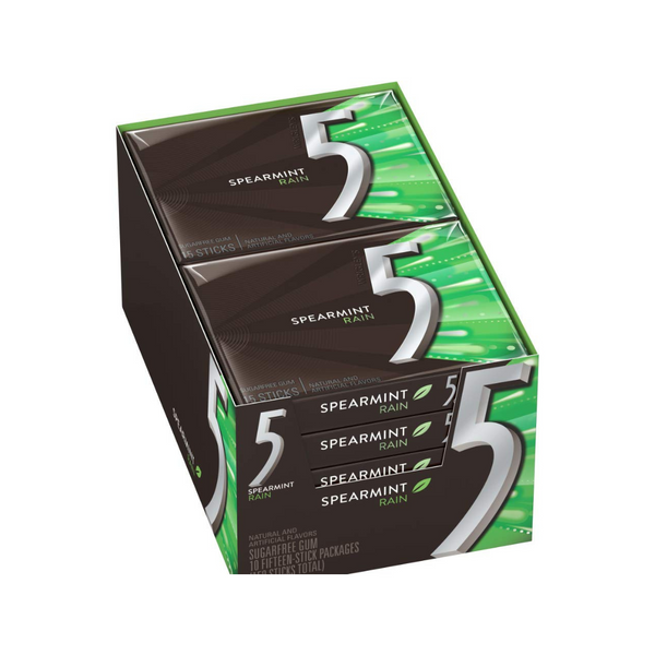 5 Spearmint Flavour Sugarfree 7pcs