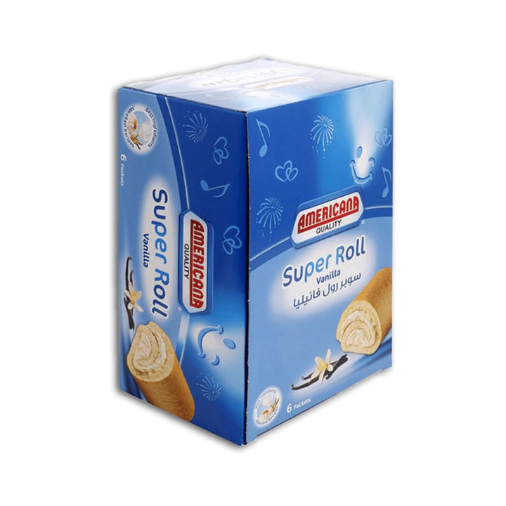 Americana Super Roll Vanilla 6pcs