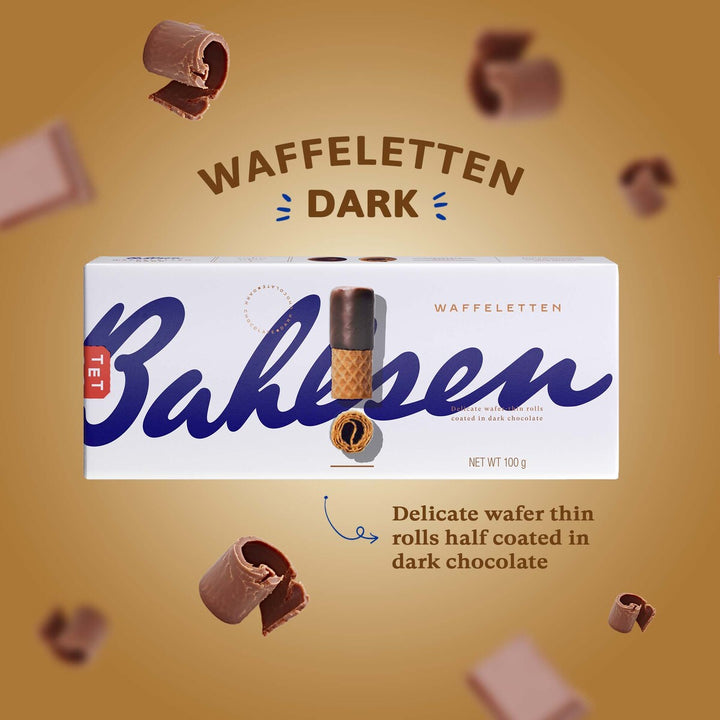 Bahlsen Waffeletten Dark Wafer Rolls 3