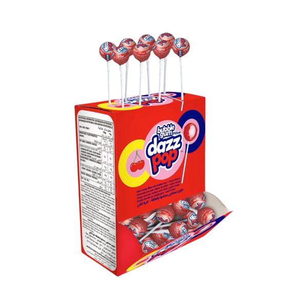 Bubble Gum Filled Dazz Pop 100x15g