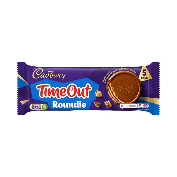 CADBURY TIMEOUT ROUNDIE COOKIE 150G