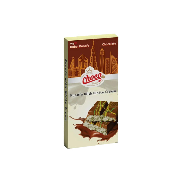 كنافة شوكو بالاس بالكريمة البيضاء 100 غرام