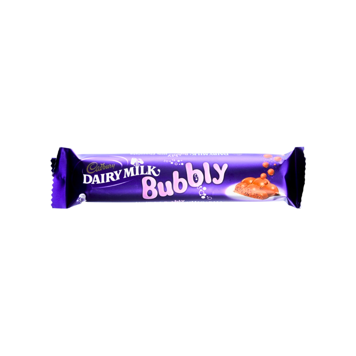 Cadbury Dairy Milk Bubbly Milk Chocolate 12x28g (1)