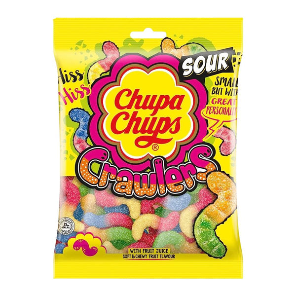 Chupa Chups Crawlers Sour Candy 90g