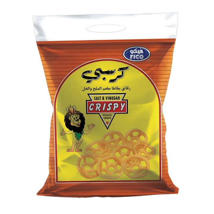Fico Salt &#038; Vinegar Crispy Potato Chips 20x20g