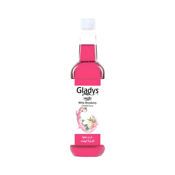 Gladys White Strawberry Syrup 750ml