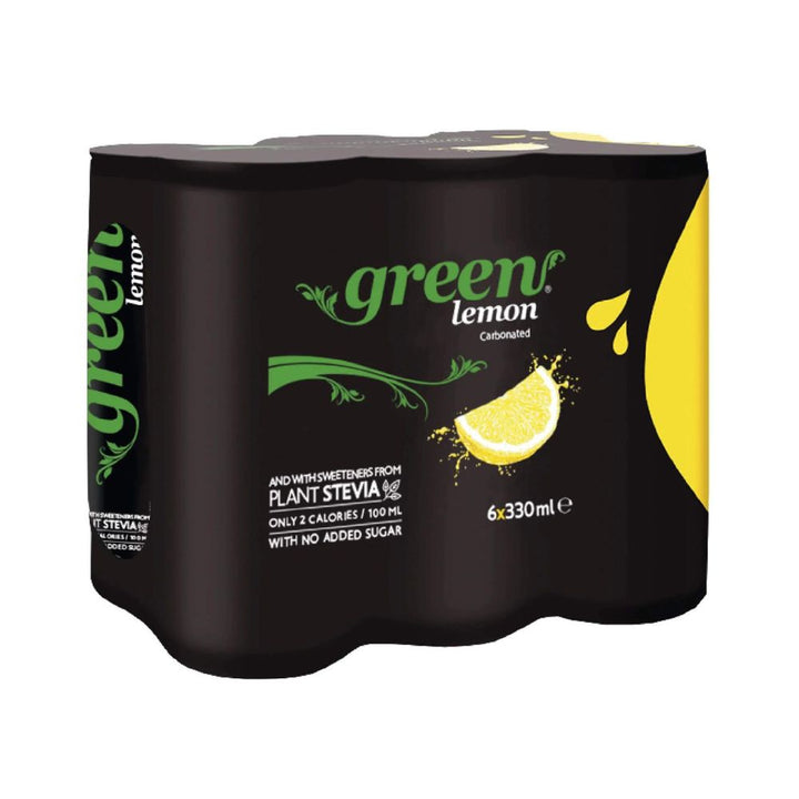 Green Cola Carbonated Lemon Drink 24x330ml (7)