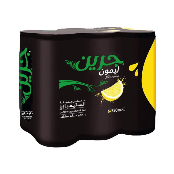 Green Cola Carbonated Lemon Drink 24x330ml (8)