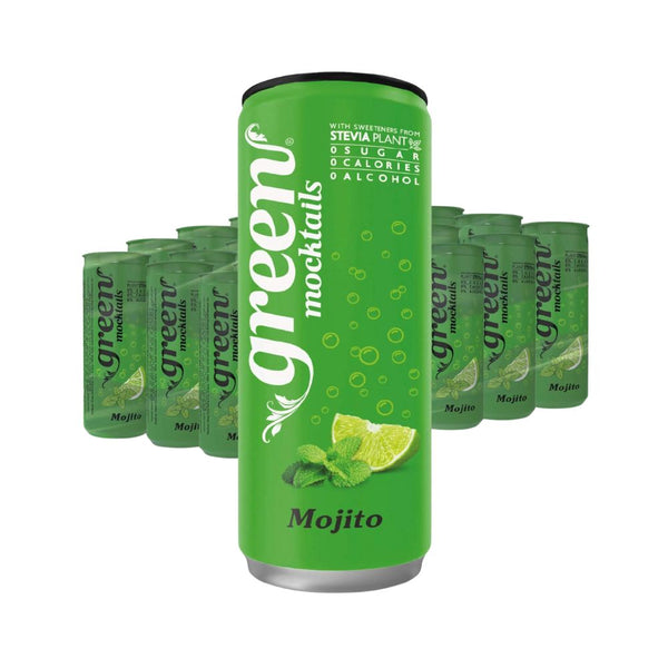 Green Cola Mojito Mocktails Drink 24x330ml