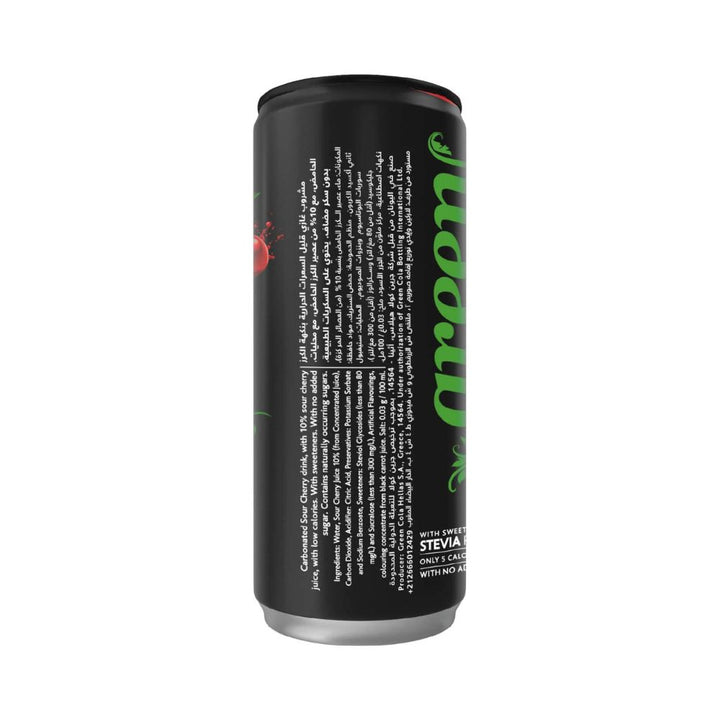 Green Cola Sour Cherry Carbonated Drink 24x330ml (5)