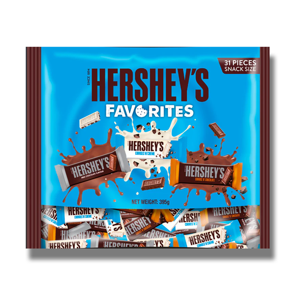 HERSHEY'S FAVORITES CHOCOLATE 395G