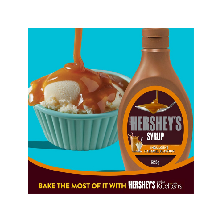 Hersheys Caramel Syrup Easy Squeeze Bottle 623g (1)