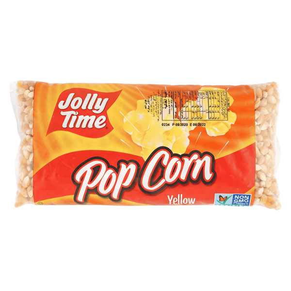 Jolly Time Pop Corn Yellow Gluten Free White Grain 453g