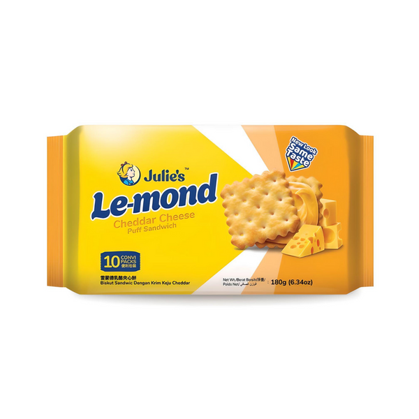 Julie’s Le-Mond Chedder Cheese Puff Sandwich 180g (1)