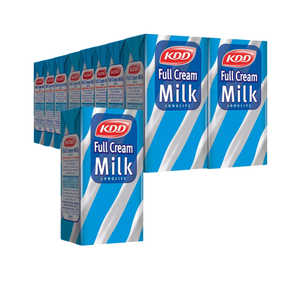 KDD FULL CREAM MILK 24X250ML