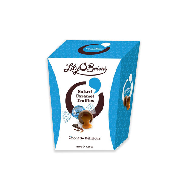 LILY O BRIENS SALTED CARAMEL TRUFFLES 200G