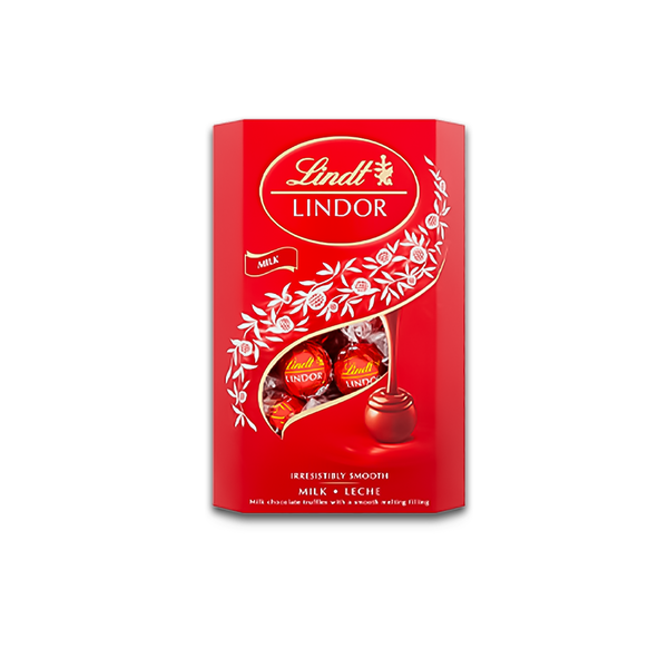 LINDT LINDOR MILK CHOCOLATE 337G