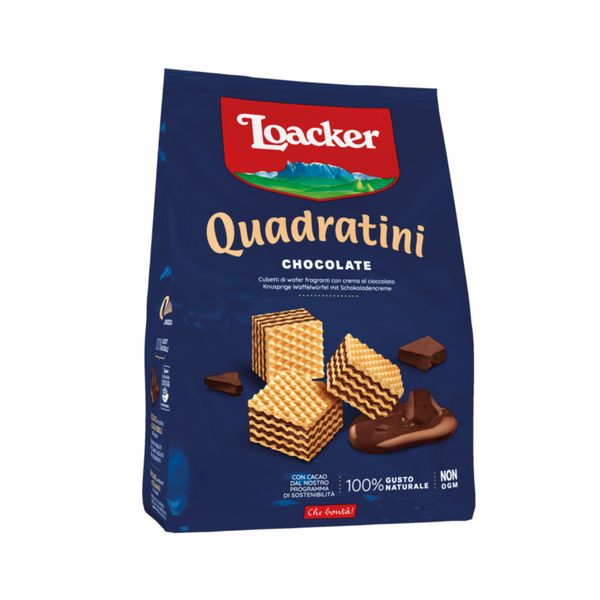 LOACKER QUADRATINI CHOCOLATE 250G