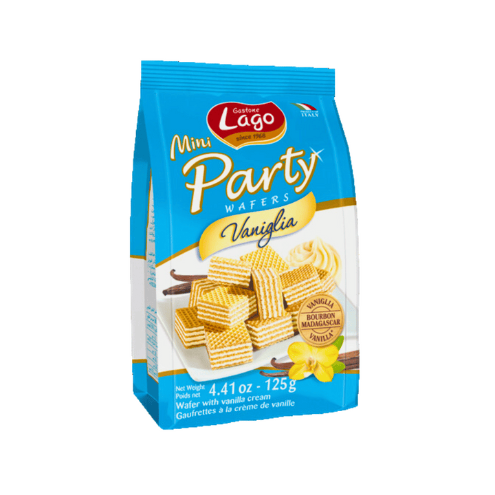 Lago Mini Party Wafers Vanilla Cream 125g (1)