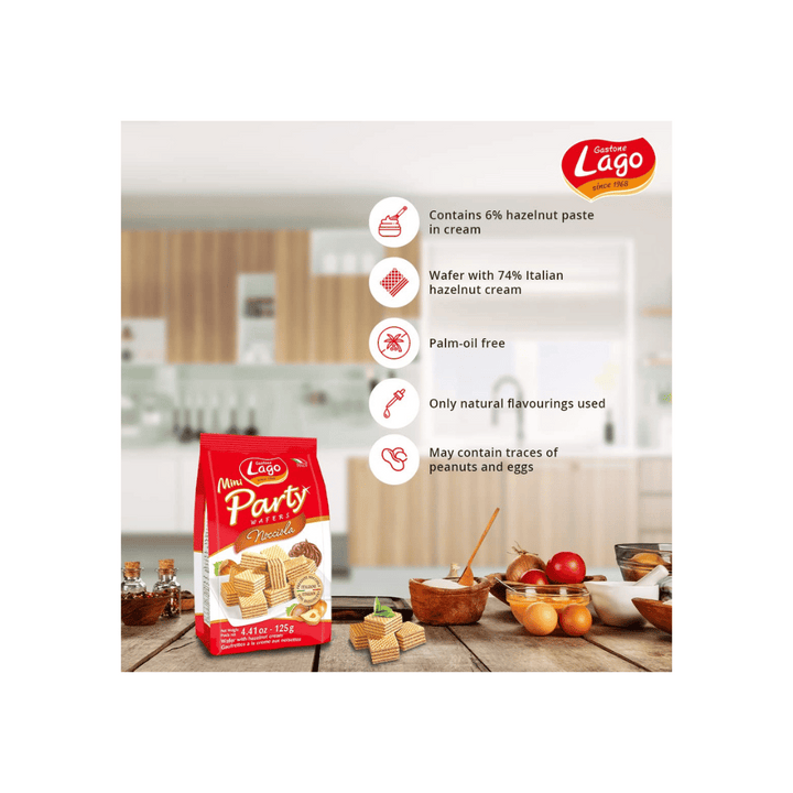 Lago Mini Party Wafers Vanilla Cream 125g (2)