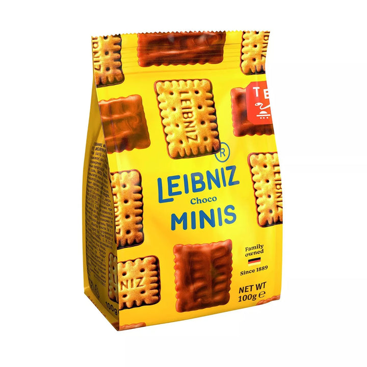 Leibiniz Choco Minis Biscuit with Milk Chocolate 100g (1)