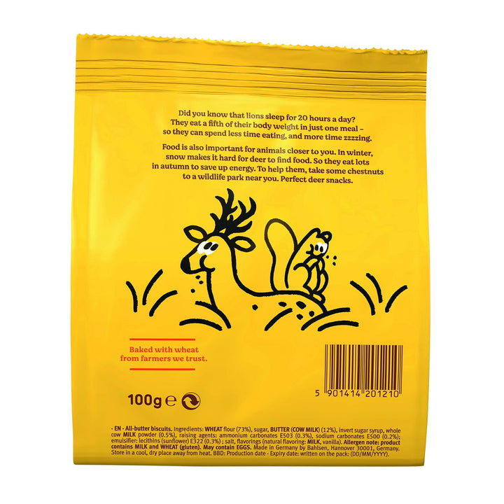 Leibniz Zoo Milk &#038; Honey Cookies 100g (1)