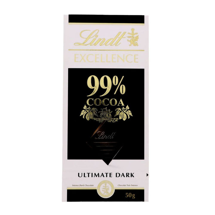Lindt Excellence 99% Cocoa Absolute Dark 50g