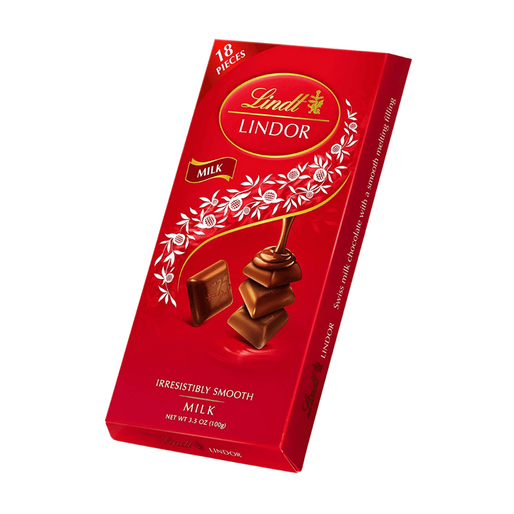 Lindt Lindor Milk Chocolate with Smooth Melting Filling 100g