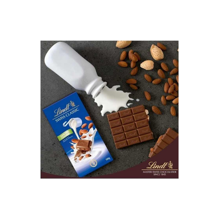Lindt Swiss Classic Roasted Hazelnut Milk Chocolate100g (2)