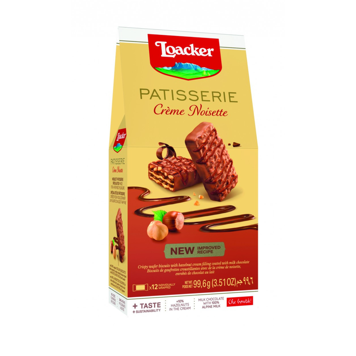 Loacker PATISSERIE CREME NOISETTE 99.6g