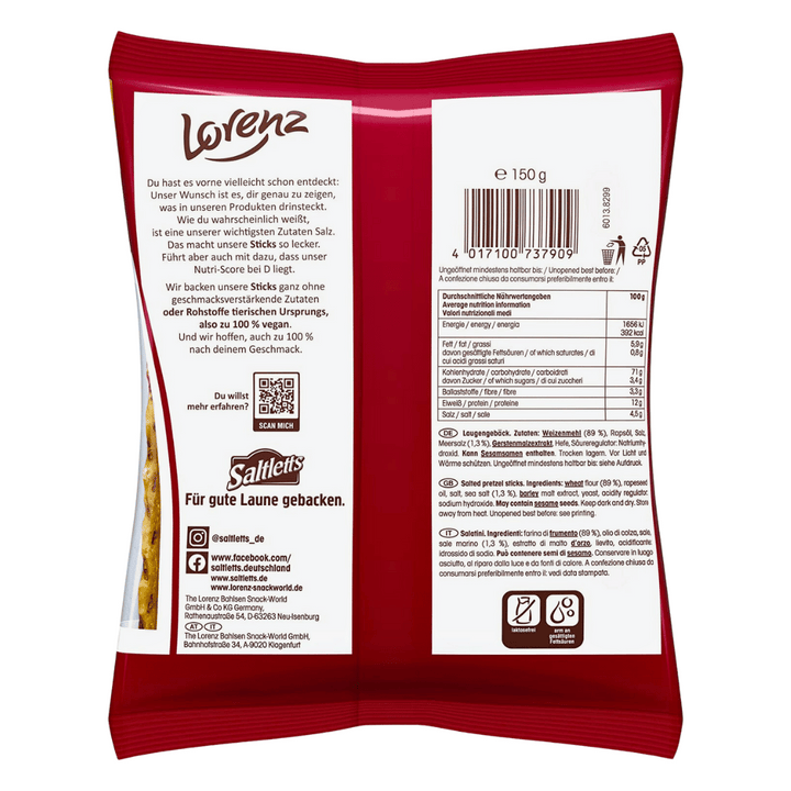 Lorenz Saltletts 150g