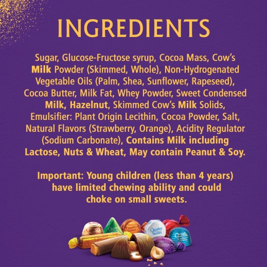 Mackintosh&#8217;s Quality Street Special Offer 375g ingredients