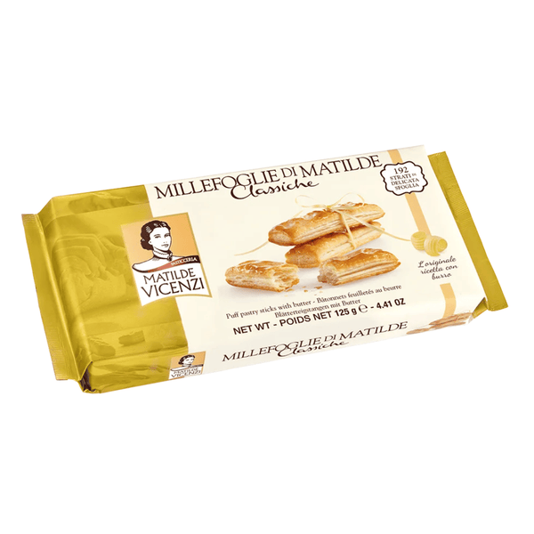 Millefoglie Di Matilde Mini Snack Puff Pastry Sticks with Butter 125g
