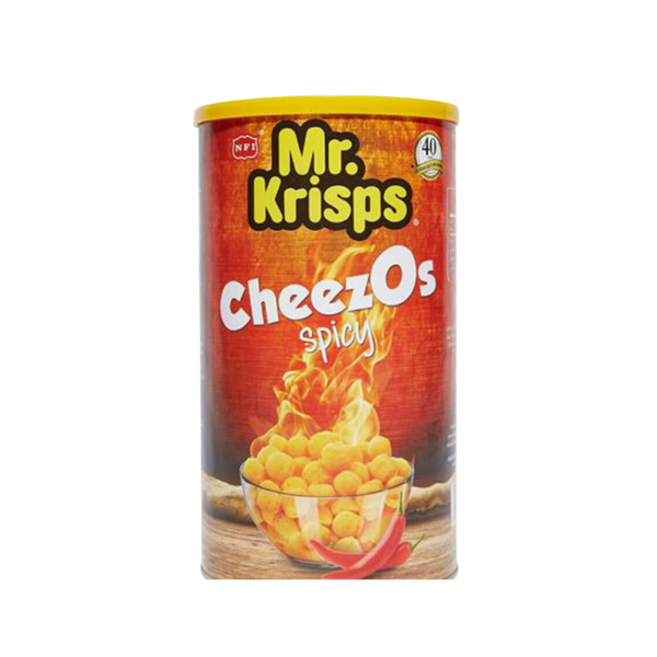 Mr.Krisps Cheezos Spicy Flaming Hot Can 80g (2)