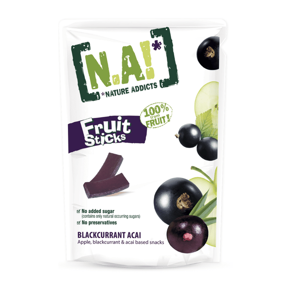 Nature Addicts Fruit Sticks Blackcurrant Acai 35g