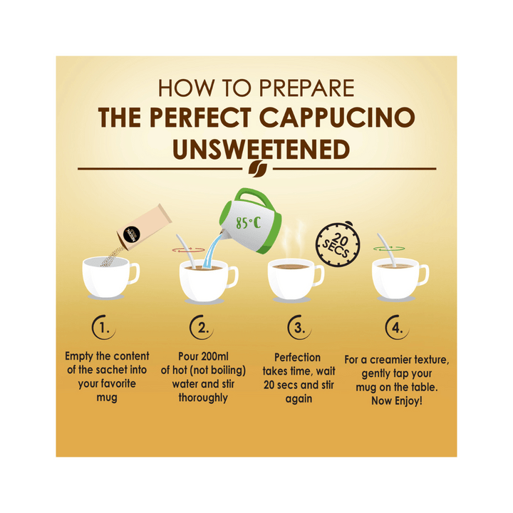 Nescafe Gold Cappuccino Unsweetened Taste 10×14.2g (4)