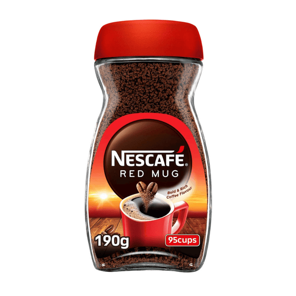 Nescafe Red Mug Bold &#038; Rich Coffee Flavour 190g