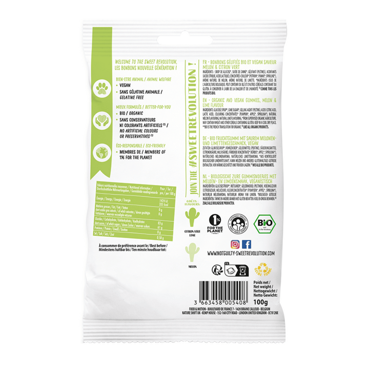 Not Guilty Bio Orgabic &#038; Vegan Mix Fruit Flavour 100g (3)
