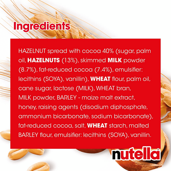 Nutella biscuits 116g