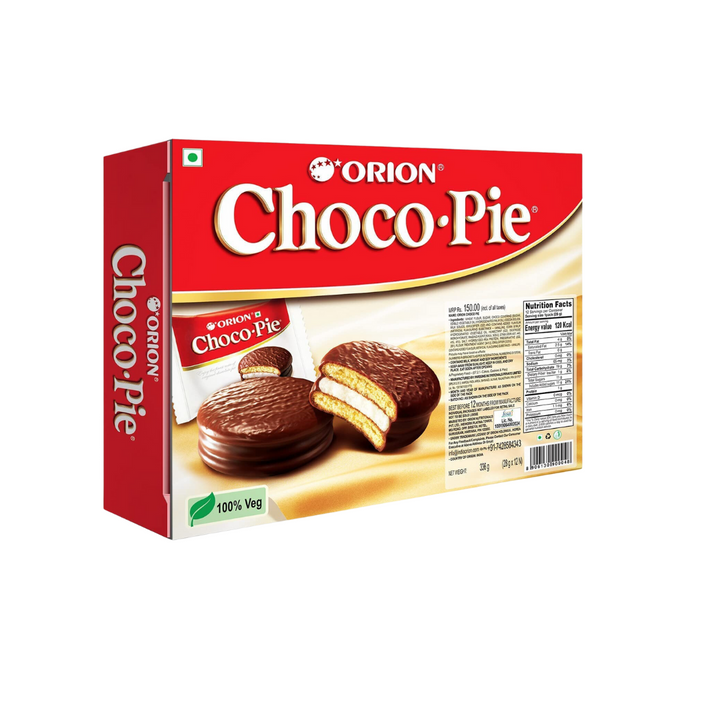 Orion Choco Pie &#8211; Chocolate Coated Soft Biscuit 12x30g (1)