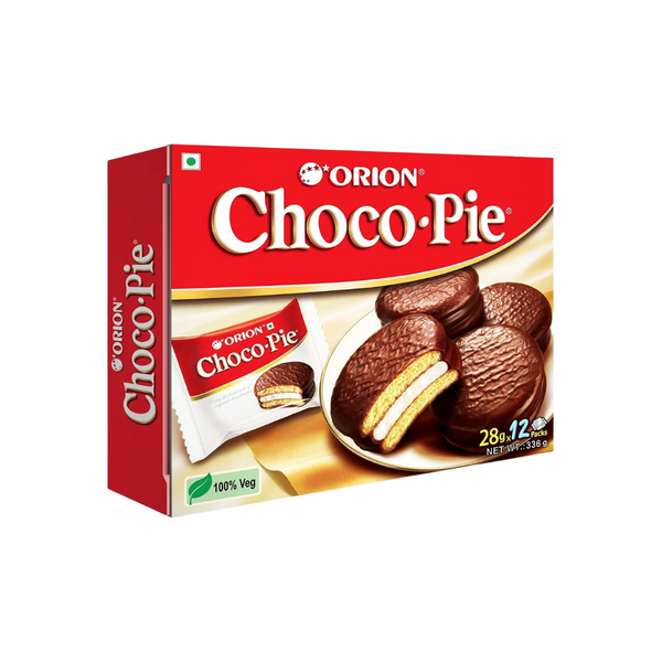 Orion Choco Pie &#8211; Chocolate Coated Soft Biscuit 12x30g