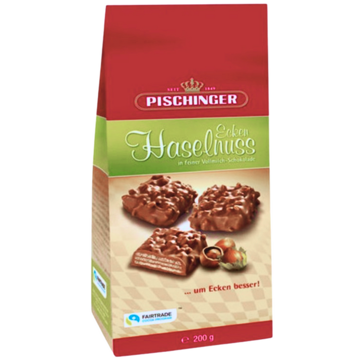 PISCHINGER MINIS CUBES WAFER WITH MILK CHOCOLATE & HAZELNUT CREAM 200G