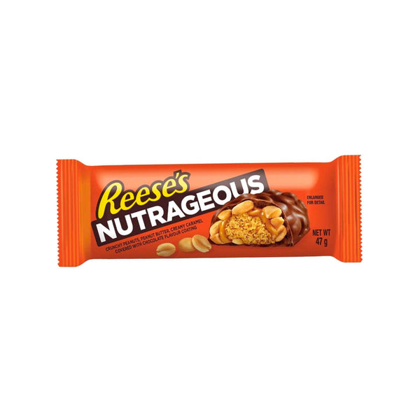 REESE'S NUTRAGEOUS PEANUT CRUNCHY CHOCOLATE 47G