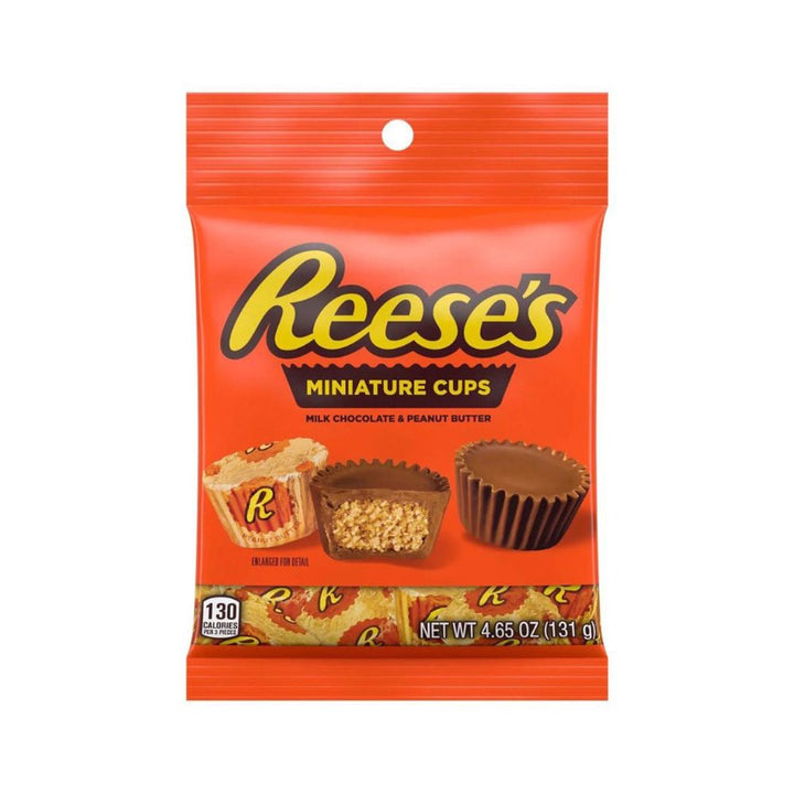 Reeses Miniature Cups Milk Chocolate and Butter 131g