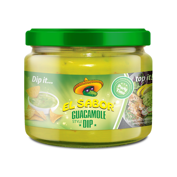 El Sabor Guacamole Style Dip 300g