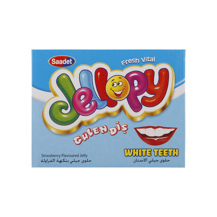 Saadet Jellopy White Teeth 24p