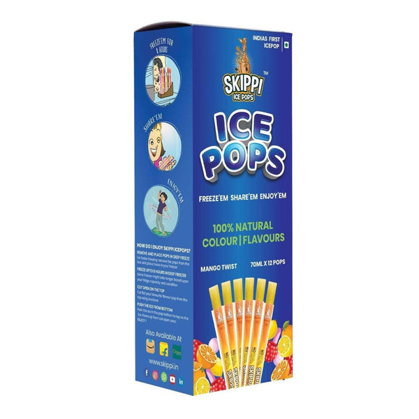 Skippi Ice Pops Gluten Free 12pops