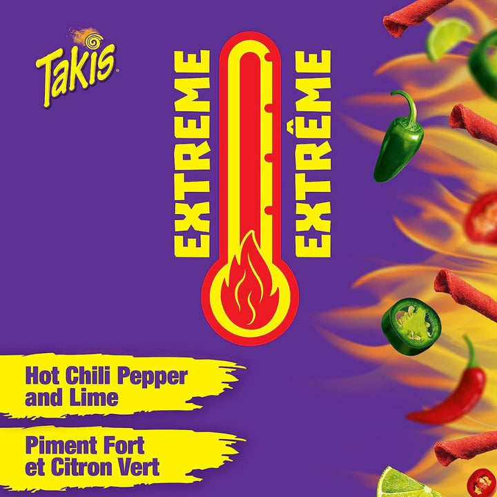 Takis Hot Chili Pepper &#038; Lime Tortilla Chips 56g (3)